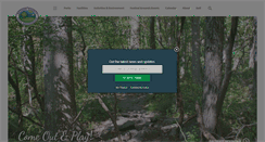 Desktop Screenshot of mercercountyparks.org